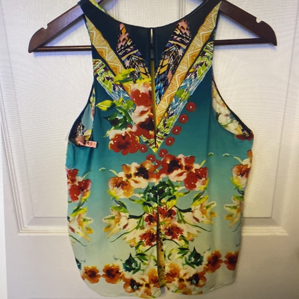 Rory Becca SILK Free Spirit Floral Rory Becca Tank Top S cottage core elevation